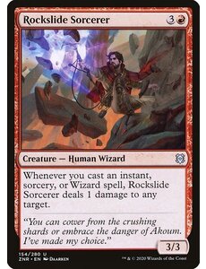 Magic: The Gathering Rockslide Sorcerer (154) Near Mint