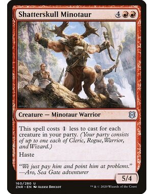 Magic: The Gathering Shatterskull Minotaur (160) Near Mint