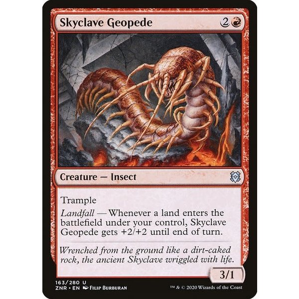 Magic: The Gathering Skyclave Geopede (163) Near Mint