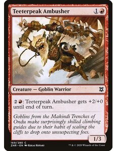 Magic: The Gathering Teeterpeak Ambusher (169) Near Mint Foil