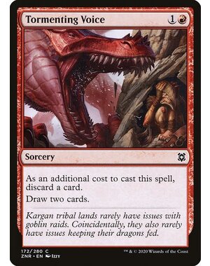 Magic: The Gathering Tormenting Voice (172) Near Mint