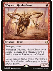 Magic: The Gathering Wayward Guide-Beast (176) Lightly Played Foil