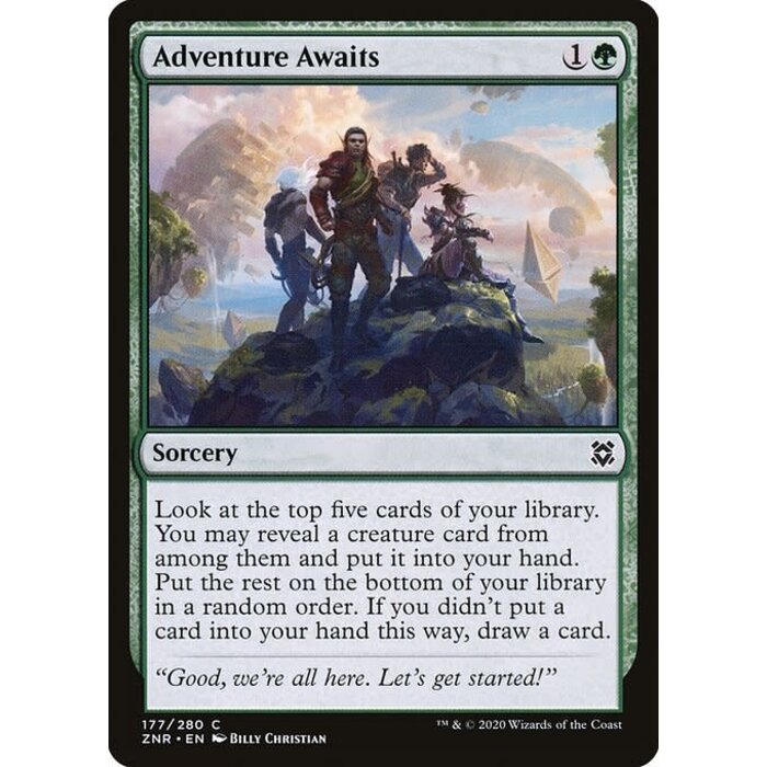 Magic: The Gathering Adventure Awaits (177) Near Mint Foil