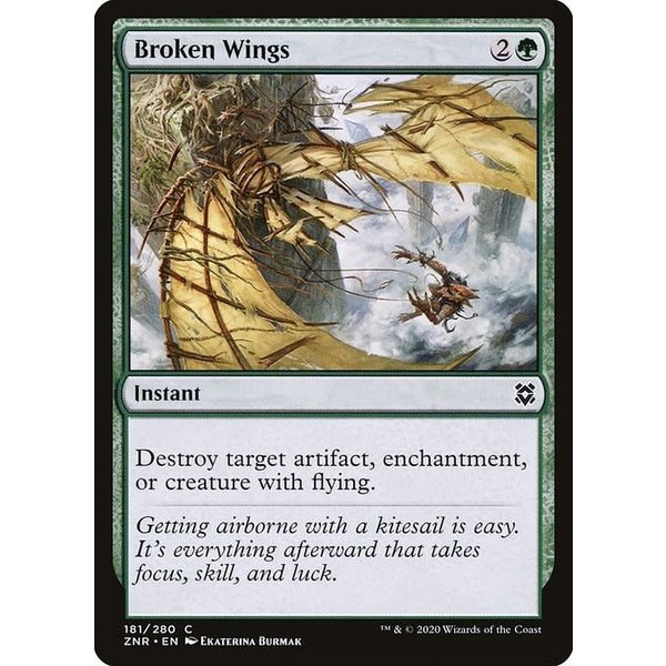 Magic: The Gathering Broken Wings (181) Near Mint Foil