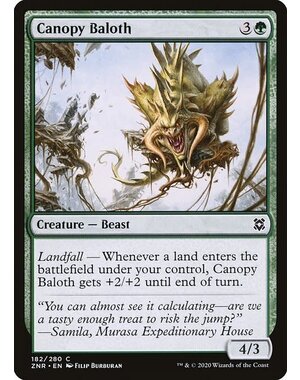 Magic: The Gathering Canopy Baloth (182) Near Mint