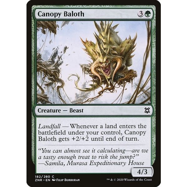 Magic: The Gathering Canopy Baloth (182) Near Mint