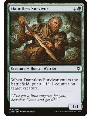 Magic: The Gathering Dauntless Survivor (184) Near Mint