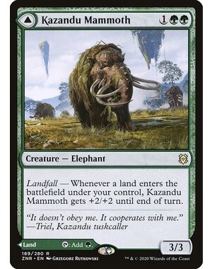 Magic: The Gathering Kazandu Mammoth (189) Near Mint