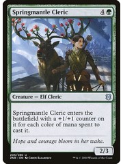 Magic: The Gathering Springmantle Cleric (205) Near Mint