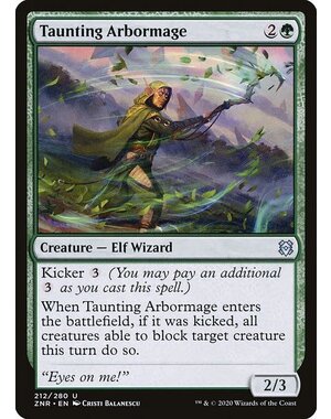Magic: The Gathering Taunting Arbormage (212) Near Mint Foil