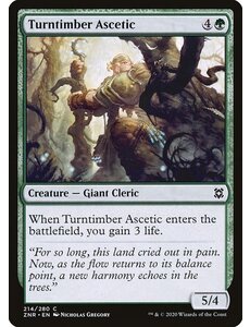 Magic: The Gathering Turntimber Ascetic (214) Near Mint