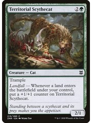 Magic: The Gathering Territorial Scythecat (213) Near Mint Foil