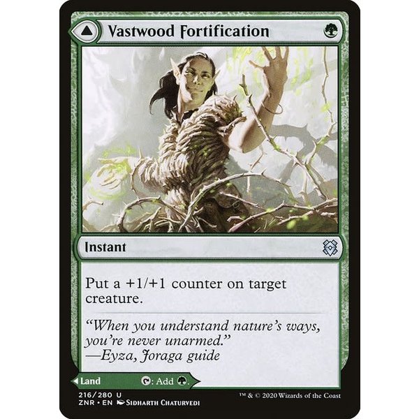 Magic: The Gathering Vastwood Fortification (216) Near Mint