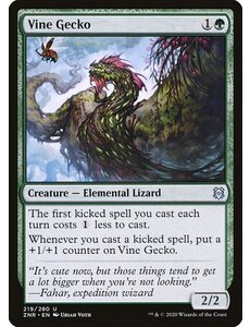 Magic: The Gathering Vine Gecko (219) Near Mint