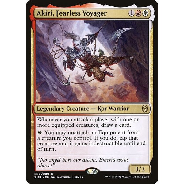 Magic: The Gathering Akiri, Fearless Voyager (220) Near Mint