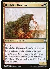 Magic: The Gathering Brushfire Elemental (221) Near Mint