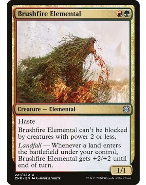 Magic: The Gathering Brushfire Elemental (221) Near Mint