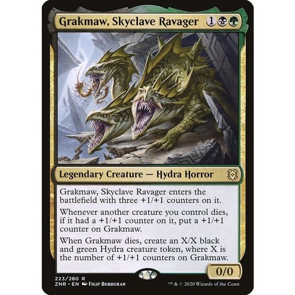 Magic: The Gathering Grakmaw, Skyclave Ravager (223) Near Mint