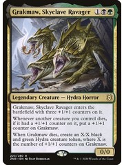 Magic: The Gathering Grakmaw, Skyclave Ravager (223) Near Mint Foil