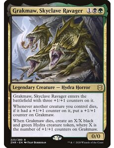 Magic: The Gathering Grakmaw, Skyclave Ravager (223) Near Mint Foil