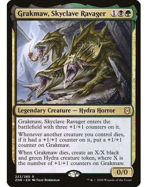 Magic: The Gathering Grakmaw, Skyclave Ravager (223) Near Mint Foil