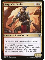 Magic: The Gathering Kargan Warleader (224) Near Mint Foil