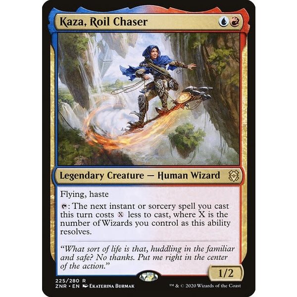 Magic: The Gathering Kaza, Roil Chaser (225) Lightly Played