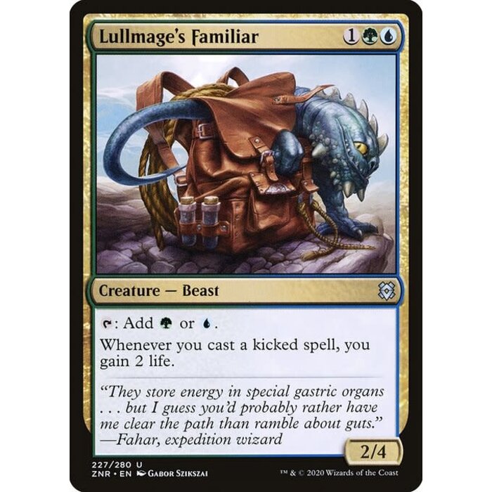 Magic: The Gathering Lullmage's Familiar (227) Near Mint Foil