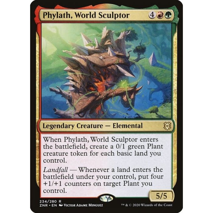 Magic: The Gathering Phylath, World Sculptor (234) Lightly Played
