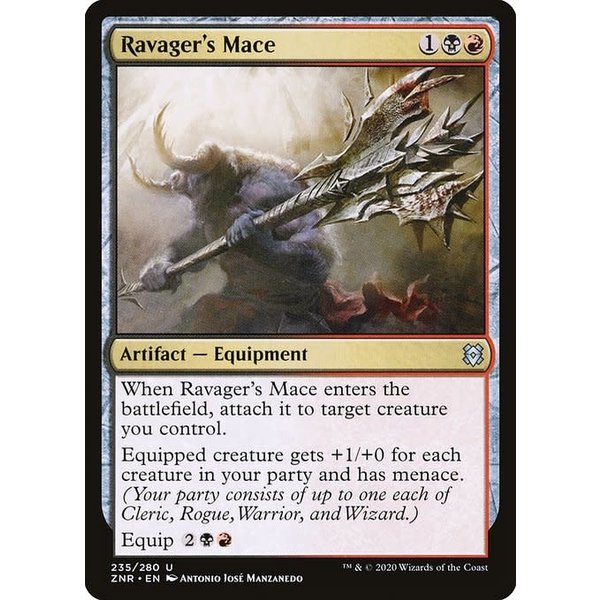 Magic: The Gathering Ravager's Mace (235) Near Mint