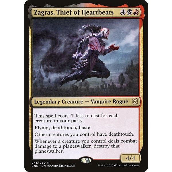 Magic: The Gathering Zagras, Thief of Heartbeats (241) Near Mint