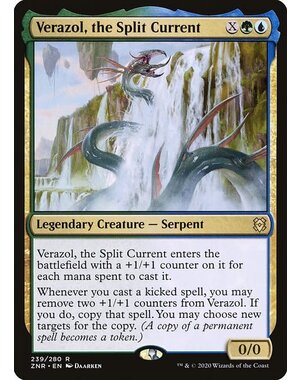 Magic: The Gathering Verazol, the Split Current (239) Lightly Played
