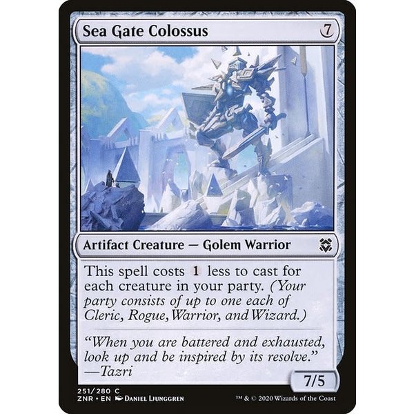 Magic: The Gathering Sea Gate Colossus (251) Near Mint Foil