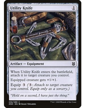 Magic: The Gathering Utility Knife (256) Near Mint Foil