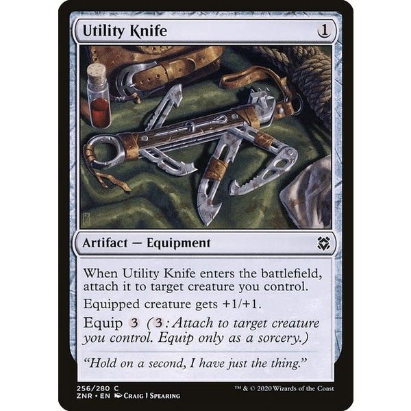 Magic: The Gathering Utility Knife (256) Near Mint Foil