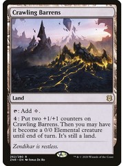 Magic: The Gathering Crawling Barrens (262) Near Mint Foil