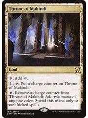 Magic: The Gathering Throne of Makindi (265) Near Mint