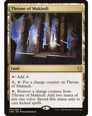 Magic: The Gathering Throne of Makindi (265) Near Mint