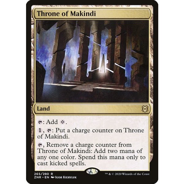 Magic: The Gathering Throne of Makindi (265) Near Mint