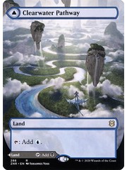 Magic: The Gathering Clearwater Pathway (Borderless) (286) Near Mint Foil