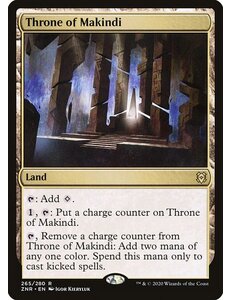 Magic: The Gathering Throne of Makindi (265) Near Mint Foil