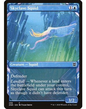 Magic: The Gathering Skyclave Squid (Showcase) (296) Near Mint