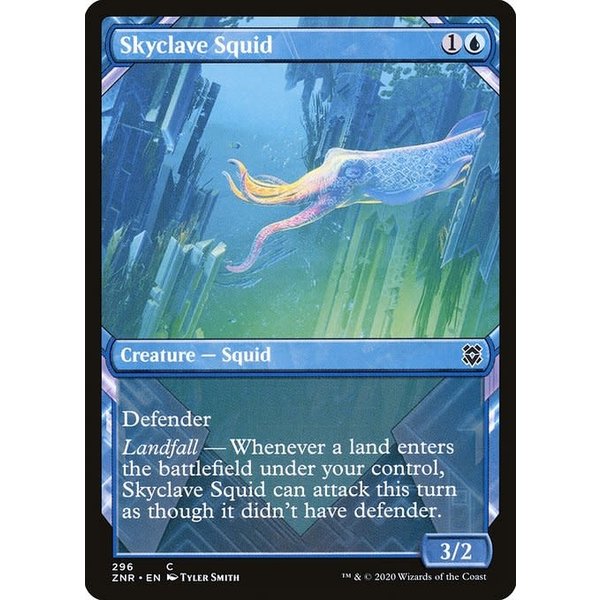 Magic: The Gathering Skyclave Squid (Showcase) (296) Near Mint
