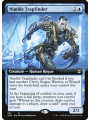 Magic: The Gathering Nimble Trapfinder (Extended Art) (332) Lightly Played