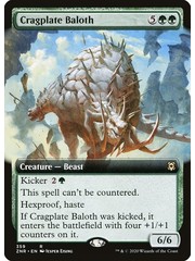 Magic: The Gathering Cragplate Baloth (Extended Art) (359) Near Mint