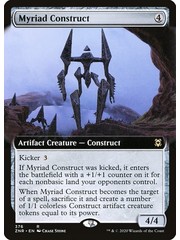 Magic: The Gathering Myriad Construct (Extended Art) (376) Near Mint Foil