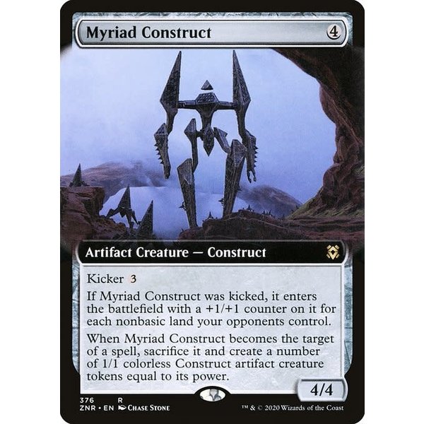 Magic: The Gathering Myriad Construct (Extended Art) (376) Near Mint Foil