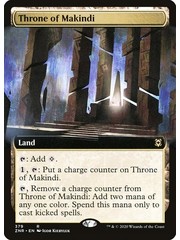 Magic: The Gathering Throne of Makindi (Extended Art) (379) Near Mint