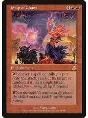 Magic: The Gathering Grip of Chaos (098) Moderately Played