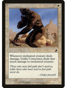 Magic: The Gathering Guilty Conscience (017) Moderately Played